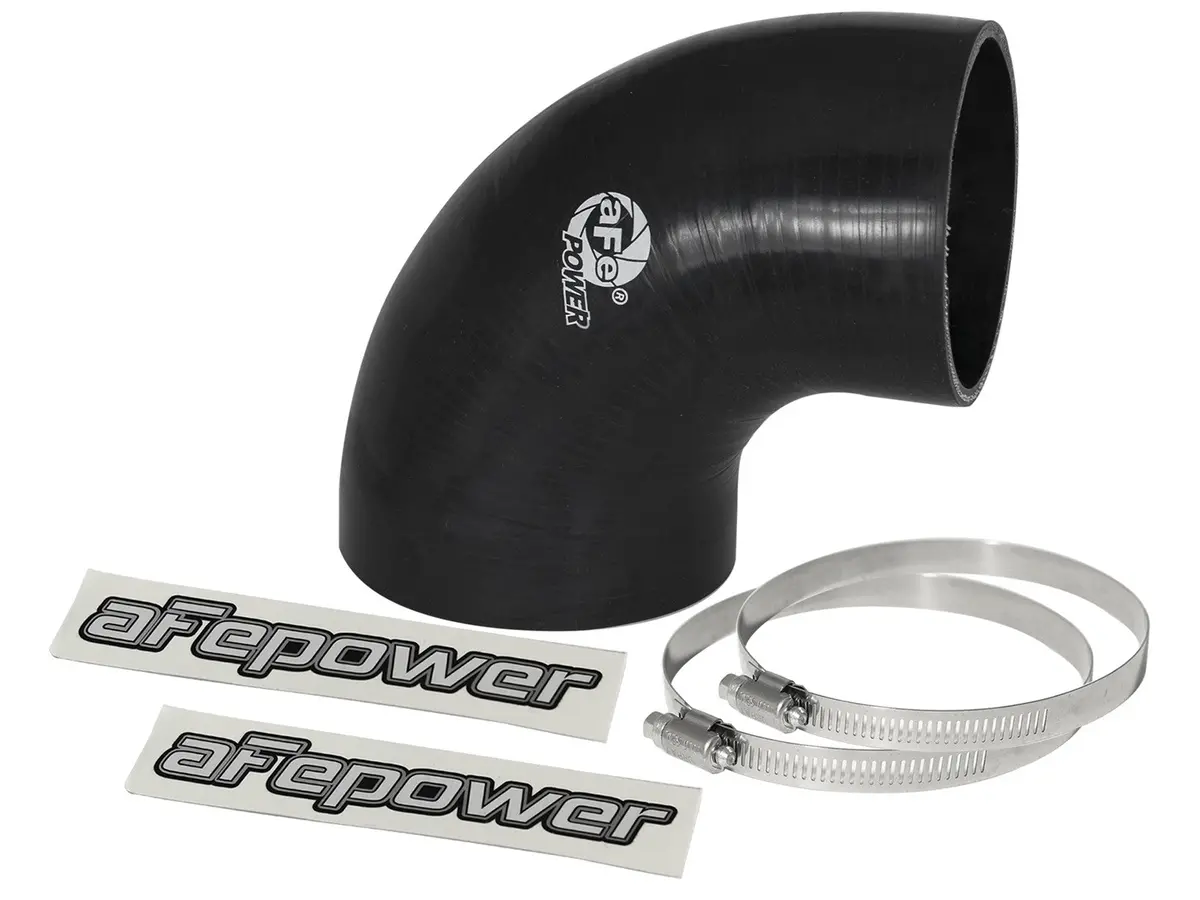 Afe: Magnum Force Performance Accessories Coupling Kit: (4" X 3-1/2")Id X 90 Deg. Elbow Reducer (Silicone) 1