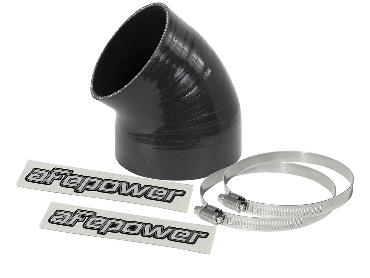 Afe: Magnum Force Performance Accessories Coupling Kit: (4.15" X 3.5")Id X 49 Deg. Elbow Reducer (Silicone) 1