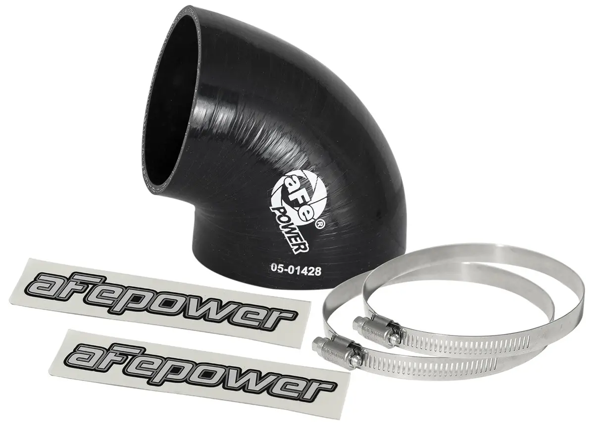 Afe: Magnum Force Performance Accessories 	 Coupling Kit: (3-1/2" X 3")Id X 75 Deg. Elbow Reducer (Silicone) 1