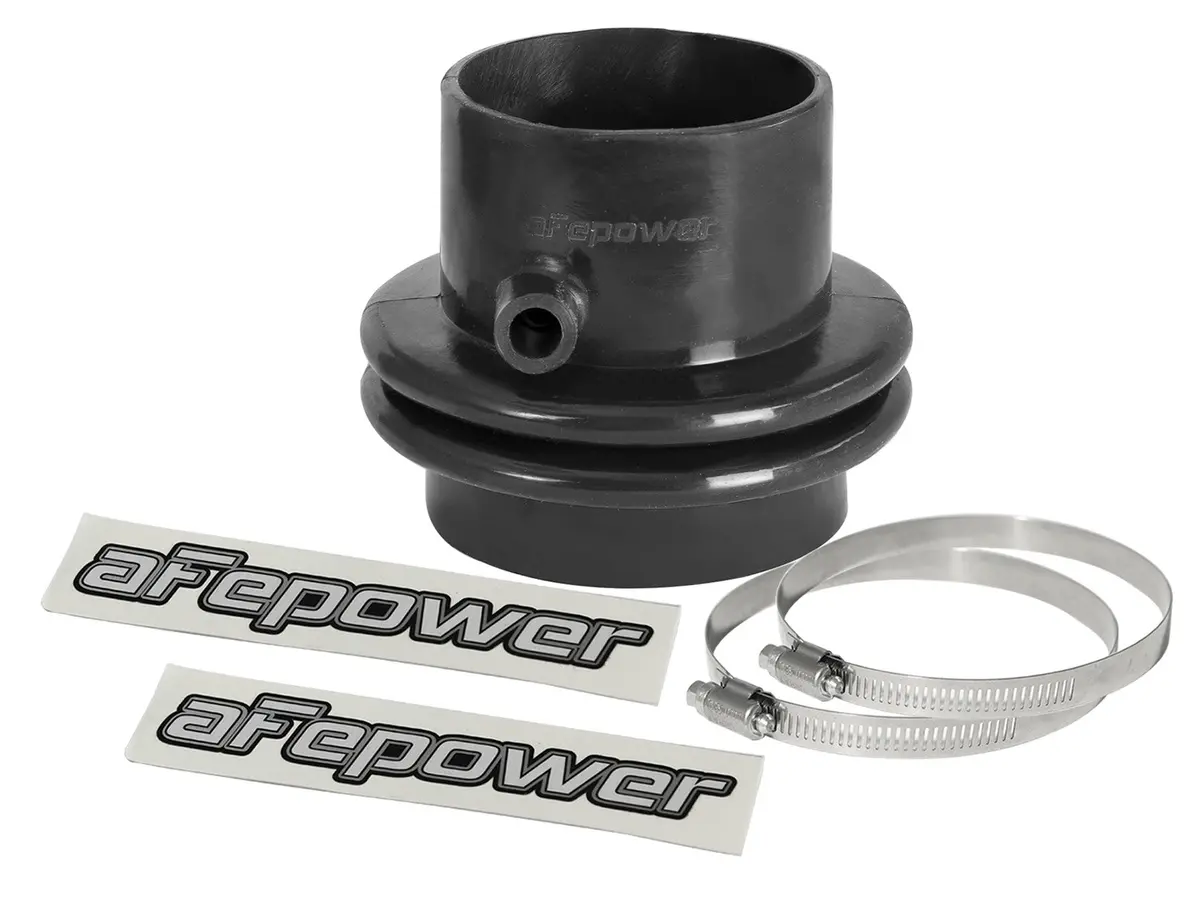 Afe: Magnum Force Performance Accessories Coupling Kit: (2-3/4" X 3")Id X 3-1/2"L Reducer Bellows W/ 3/8" Port Hole (Silicone) 1