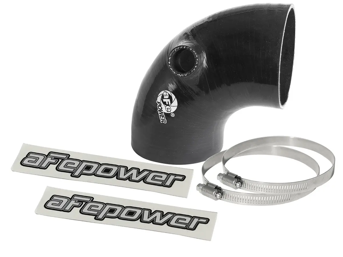 Afe: Magnum Force Performance Accessories Coupling Kit: 3.82"Id X 90 Deg. Elbow W/ Port Hole (Silicone) 1