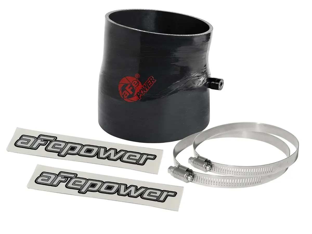 Afe: Magnum Force Performance Accessories Coupling Kit: (3.5" X 3.75")Id X 15 Deg. Elbow W/ Port Hole (Silicone) 1