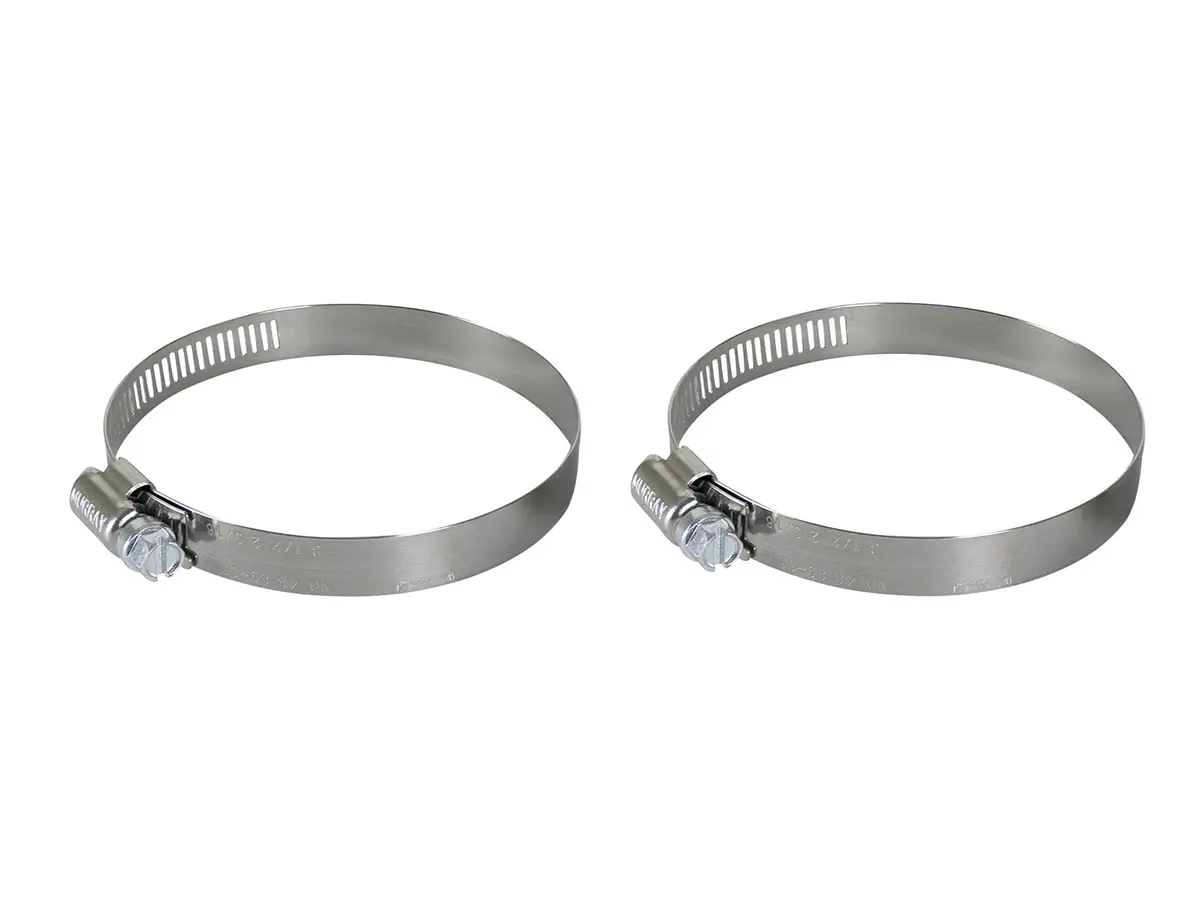 Afe: Magnum Force Spare Parts - Worm Gear Hose Clamps 	 Sae Size 48, (2-9/16" - 3-1/2")Id (Qty 2) 1