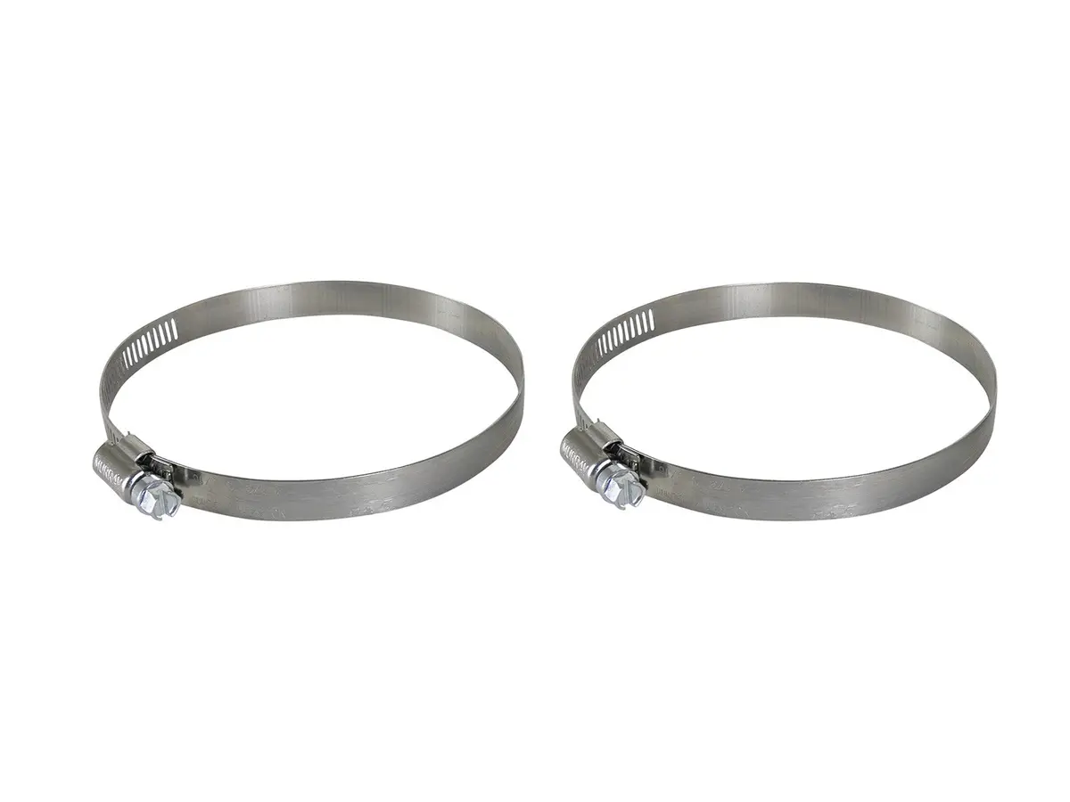 Afe: Magnum Force Spare Parts - Worm Gear Hose Clamps Sae Size 64, (2-1/2" - 4-1/2")Id (Qty 2) 1