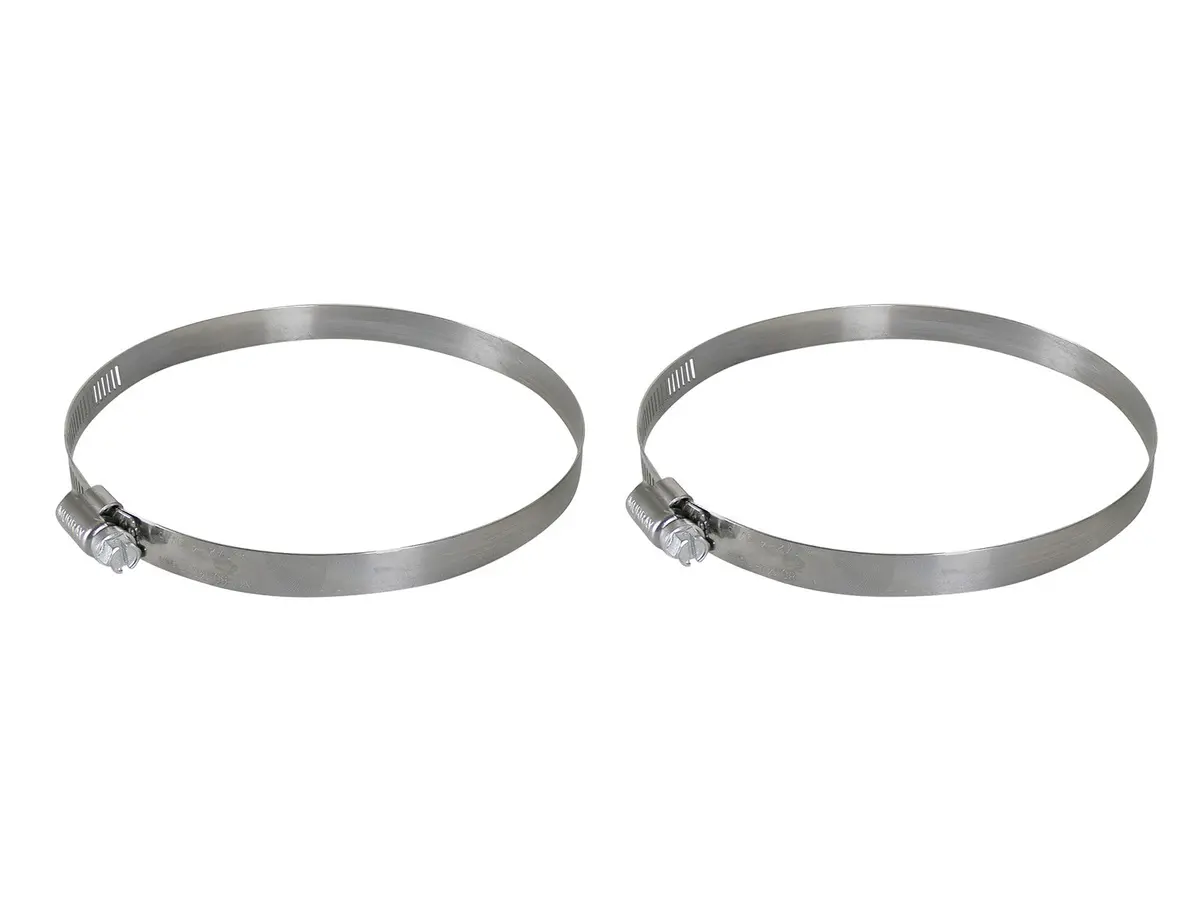 Afe: Magnum Force Spare Parts - Worm Gear Hose Clamps Sae Size 140, (7-1/4" - 9-1/4")Id (Qty 2) 1
