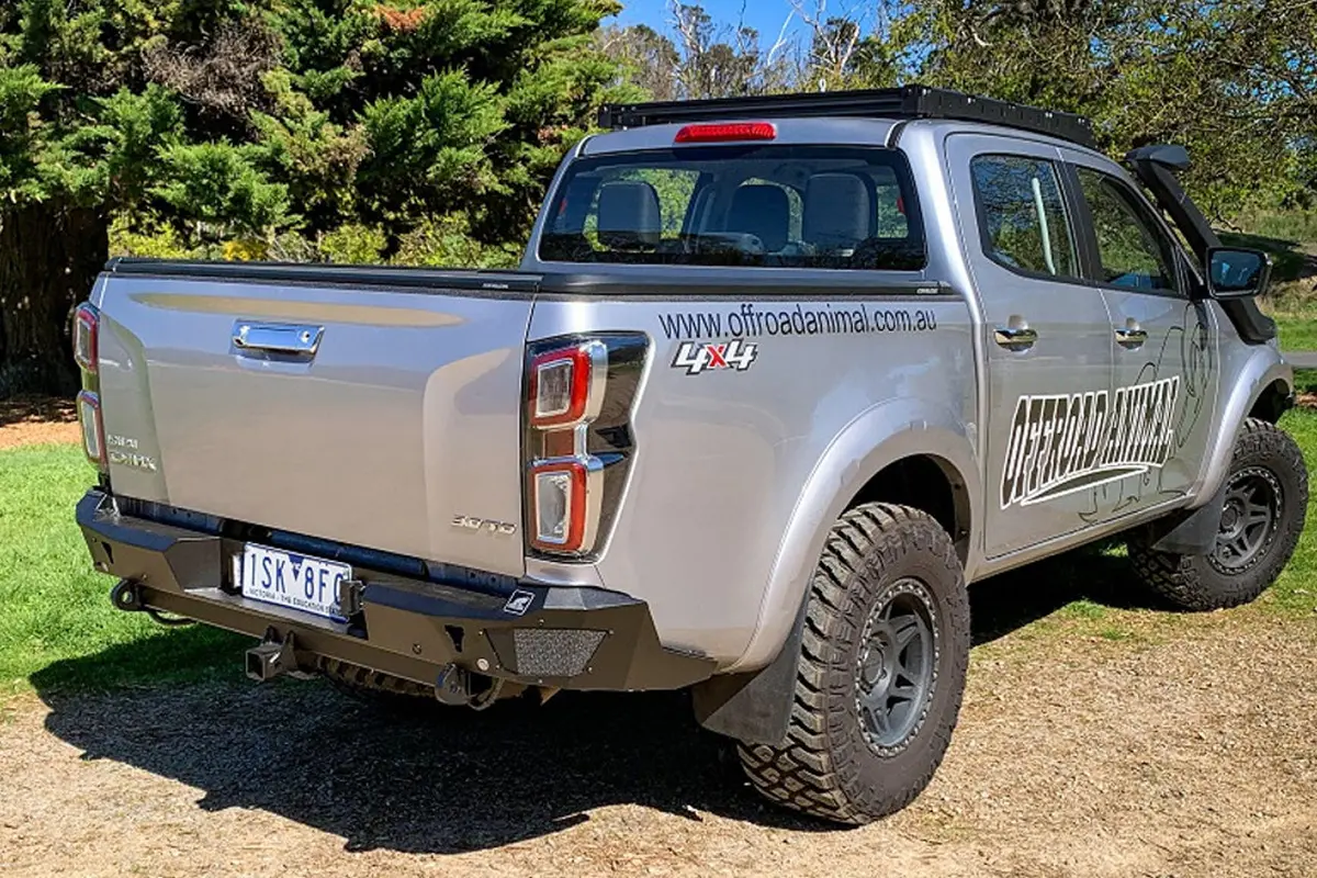 Offroad Animal Rear Bumper And Tow Bar - Isuzu Dmax My21- 2021 On 1