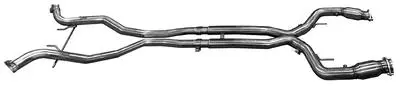 Kooks Headers & Exhaust: 2014+ Chevy Ss 3" X Oem Off Road X-Pipe 2