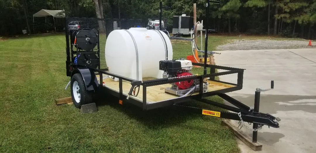 8.0 Gpm Pressure Wash Cold Water Trailer - 6 X 10 Single Axle (7828) 2