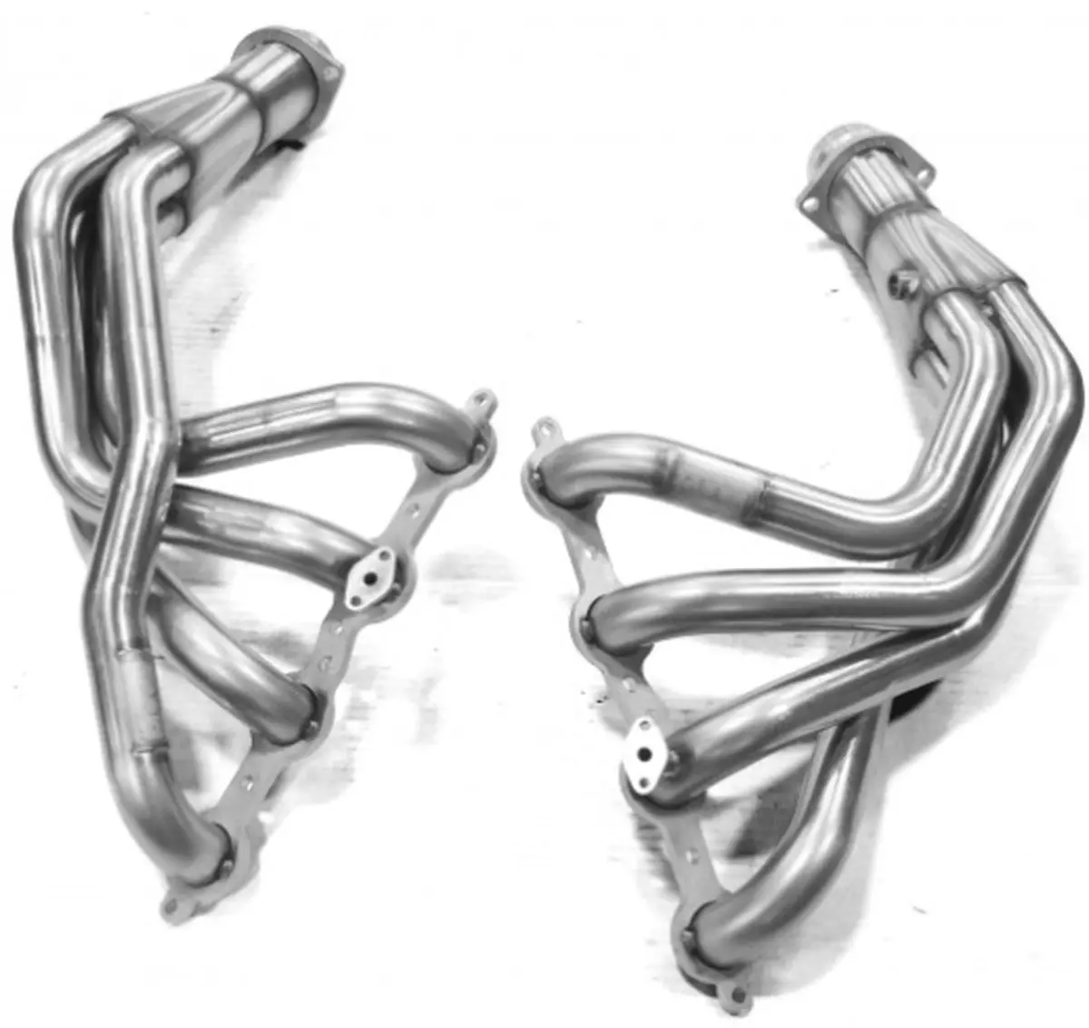 Kooks:  1997-2000 Chevrolet Corvette -- 2" X 3" Ss Headers W/Emissions Fittings 1