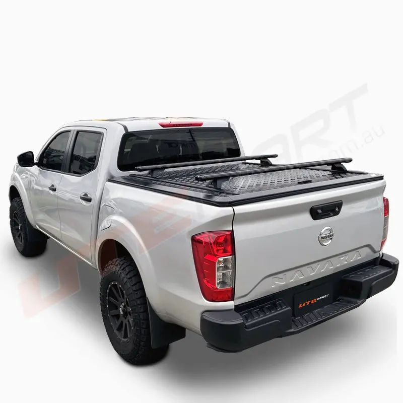 Navara Np300 03/2021 + Egr Auto Hard Lid Alloy Load Shield Black 1