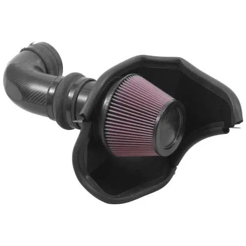 63-3096 K&N Performance Air Intake System -- 2016-19 Cadillac Cts-V V8-6.2L F/I 1