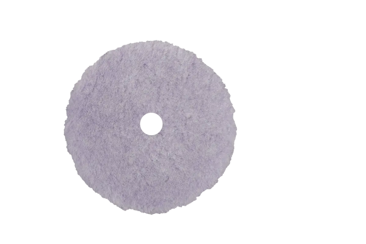 Buff And Shine Purple 100% Knittted Wool Blend Cutting Pads 1