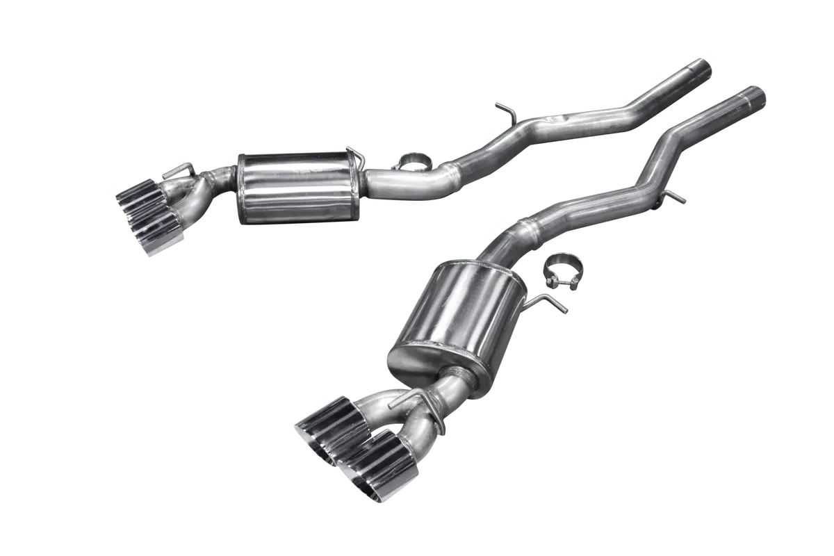 American Racing: 2016 & Up Camaro V8 Full System Quad Tips, 1-7/8" X 3" Or 2" X 3" 2