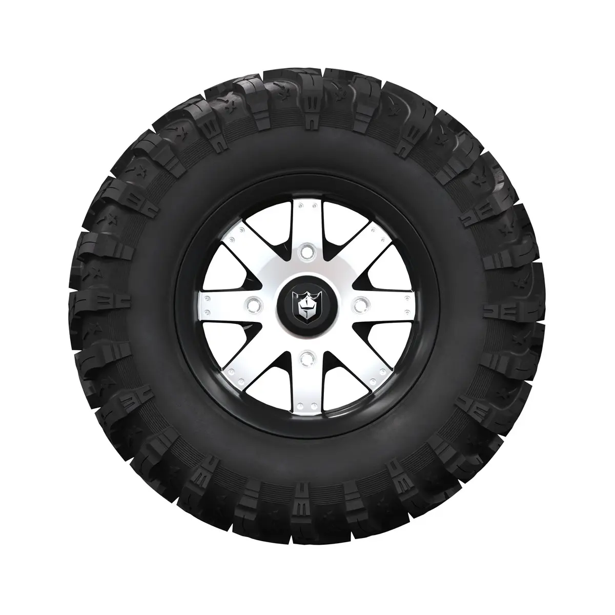Pro Armor Wheel & Tire Set: 4205 & X Terrain, Matte Black, 29" R14 1