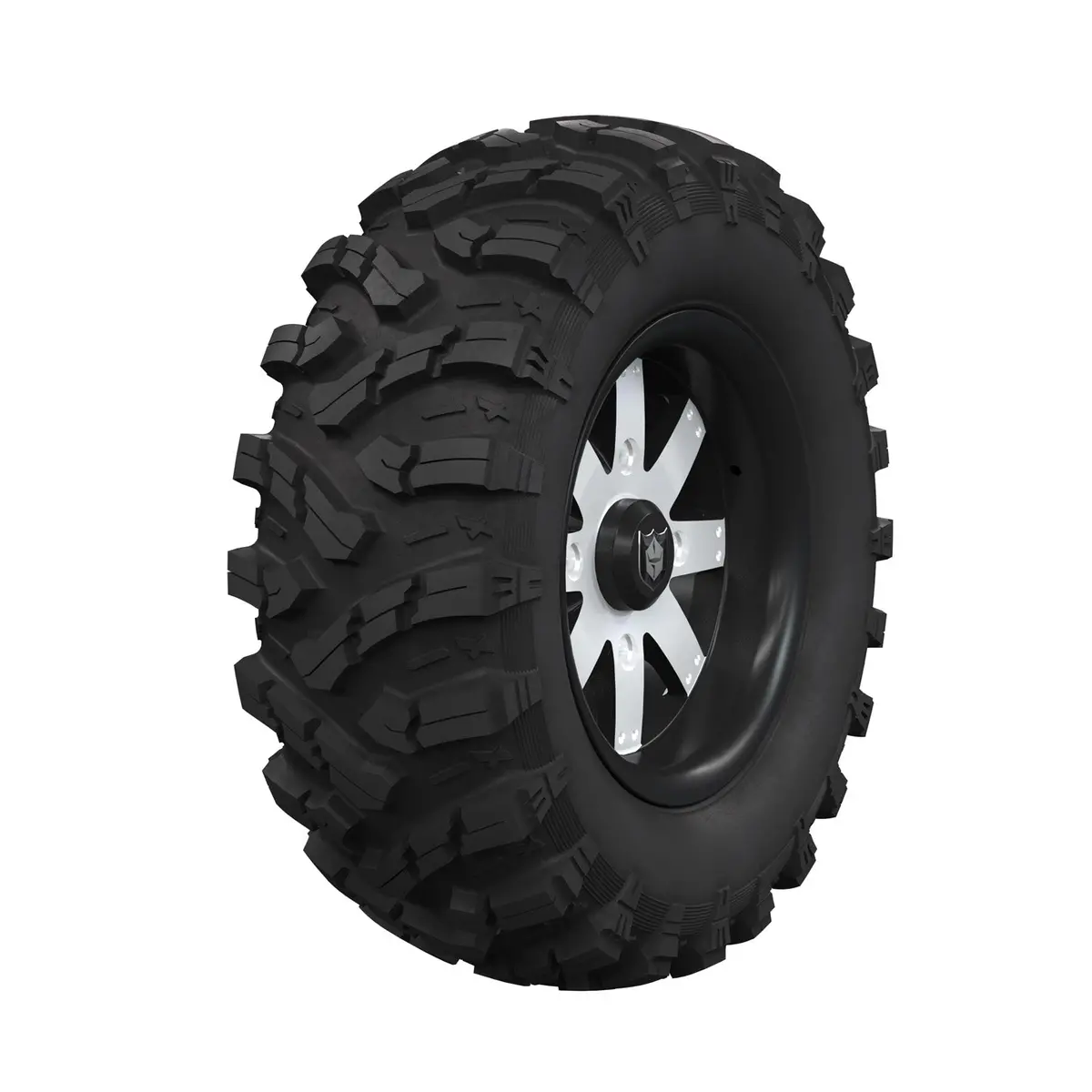 Pro Armor Wheel & Tire Set: 4204 & X Terrain, Matte Black, 29" R14 1