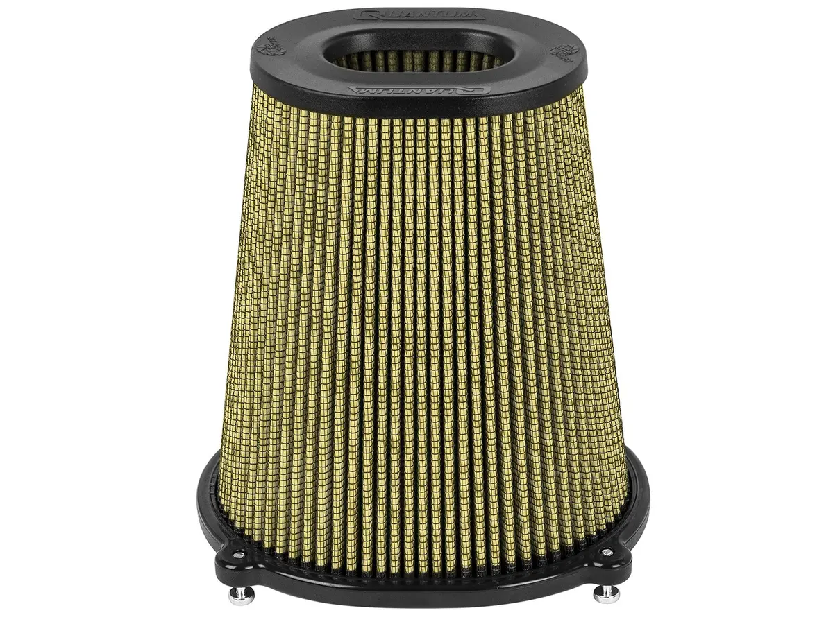 Afe: Quantum Intake Air Filter W/Pro Guard7 Filter Media 	 (5.5" X 4.3")F X (8.5" X 7.3")B (Qtm) X (5.8" X 4.5")T X 9"H In. 1