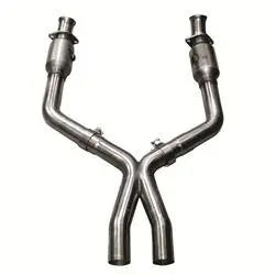 Kooks Headers & Exhaust:  2005-2010 Ford Mustang Gt 3" Catted X Pipe 4.6L 1