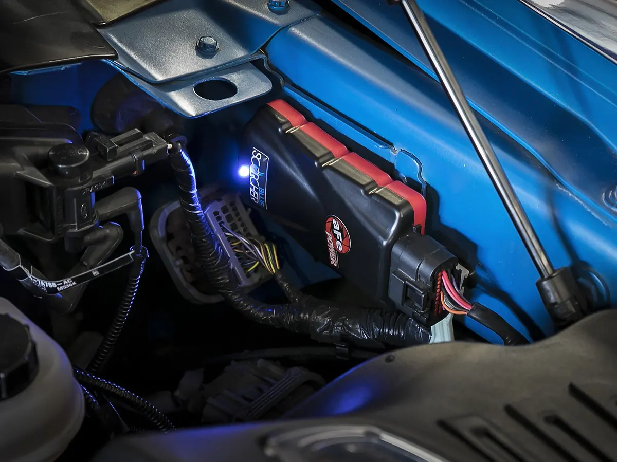 Afe: Scorcher Blue Bluetooth Power Module - Ford F-150 18-19 V6-3.0L (Td) 2