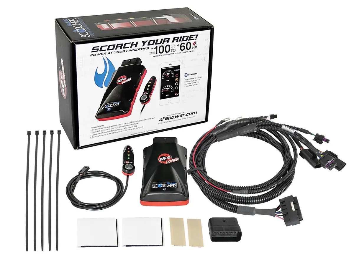 Afe: Scorcher Blue Bluetooth Power Module - Bmw M5 (F90) 18-19 V8-4.4L (Tt) S63 1