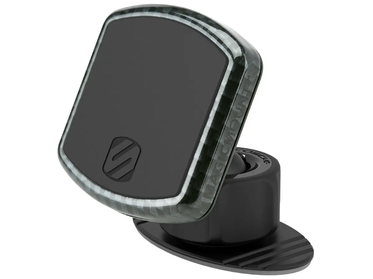 Afe: Magnetic Dash Mount With Interchangeable Trims (Carbon Fiber Gloss Finish), By Scosche - 1
