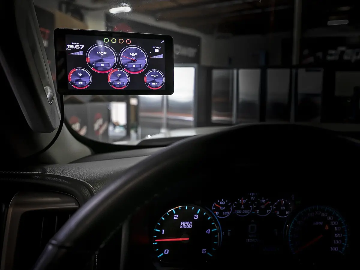 Afe: Agd Advanced Gauge Display Monitor 5.5" Screen - Dodge/Ram/Ford/Gm Diesel Trucks 09-20 L6-6.7L (Td)/V8-6.4L/6.6L/6.7L (Td) 2