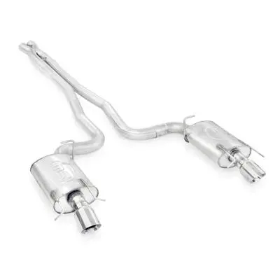 Stainless Works: 2009-15 Cadillac Cts-V -- Wagon 3" Catback System X-Pipe Chambered Mufflers 4" Tips 1