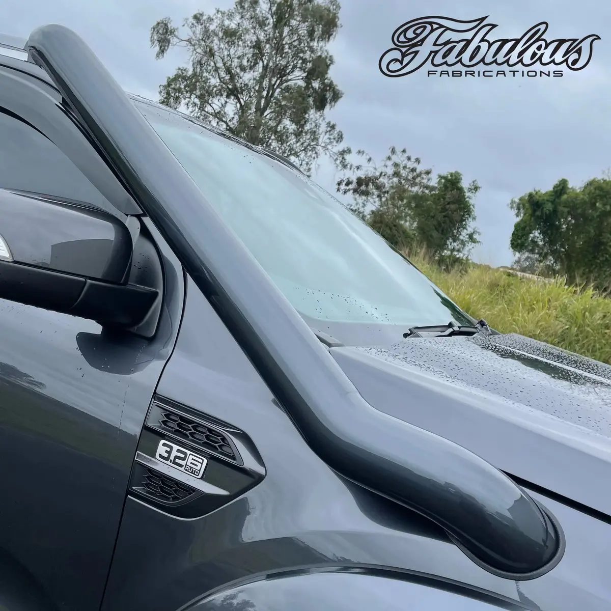 Ford Ranger Px Mk3 3.2L Stainless Snorkel 1