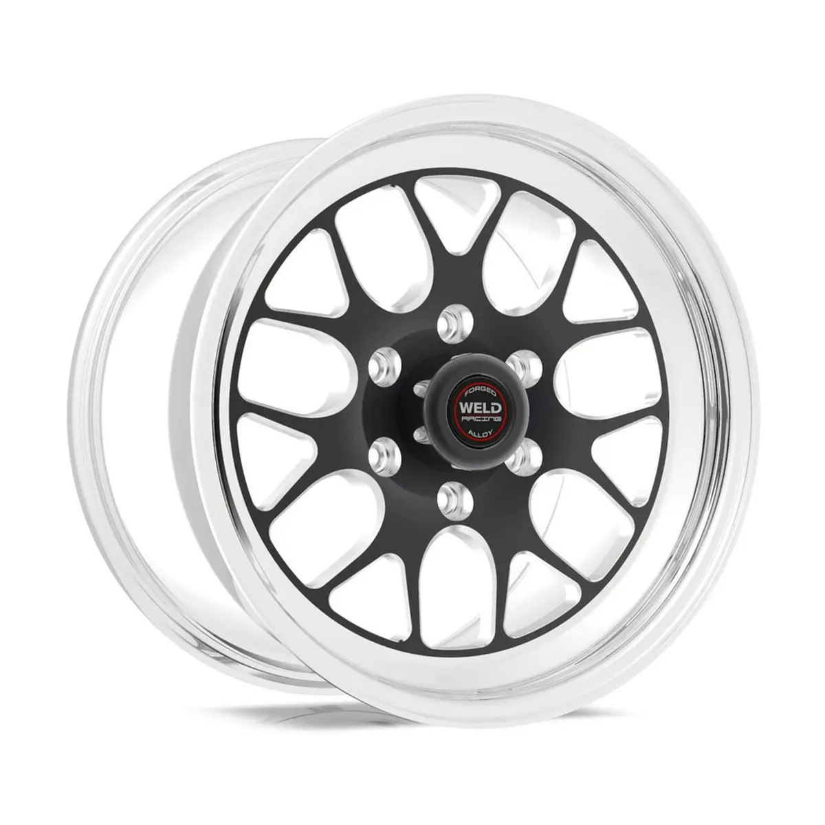 Weld: 15X10 Rt-S S77 Forged Aluminum Black Anodized Wheel 1