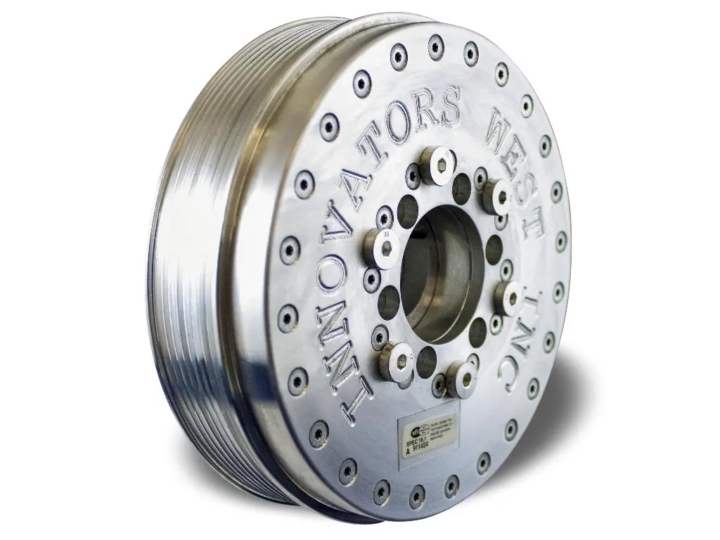 Innovators West: Damper For 2014 - Up Corvette Gen 5 Lt-1 Wet Sump Engines - 8 Rib Standard Diameter 1