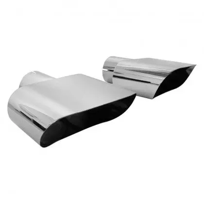Stainless Works: Chevrolet Corvette C4 -- Wide Oval Tips 1