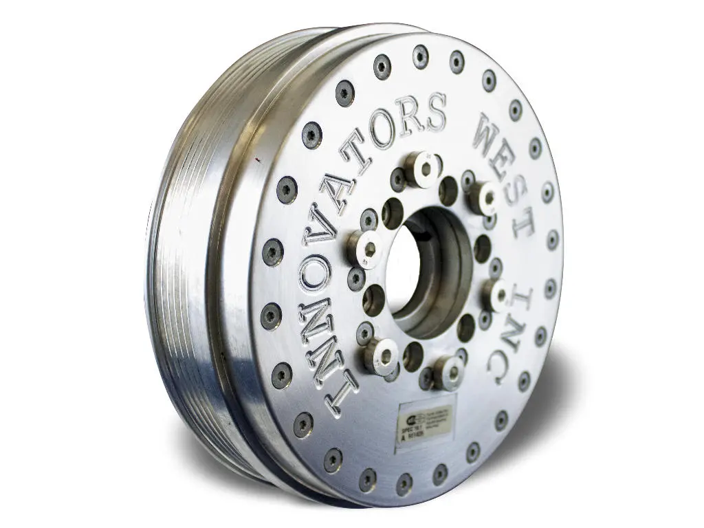 Innovators West: Damper For 2014 - Up Corvette Gen 5 Lt-1 Dry Sump Engines - 6 Rib Standard Diameter 1