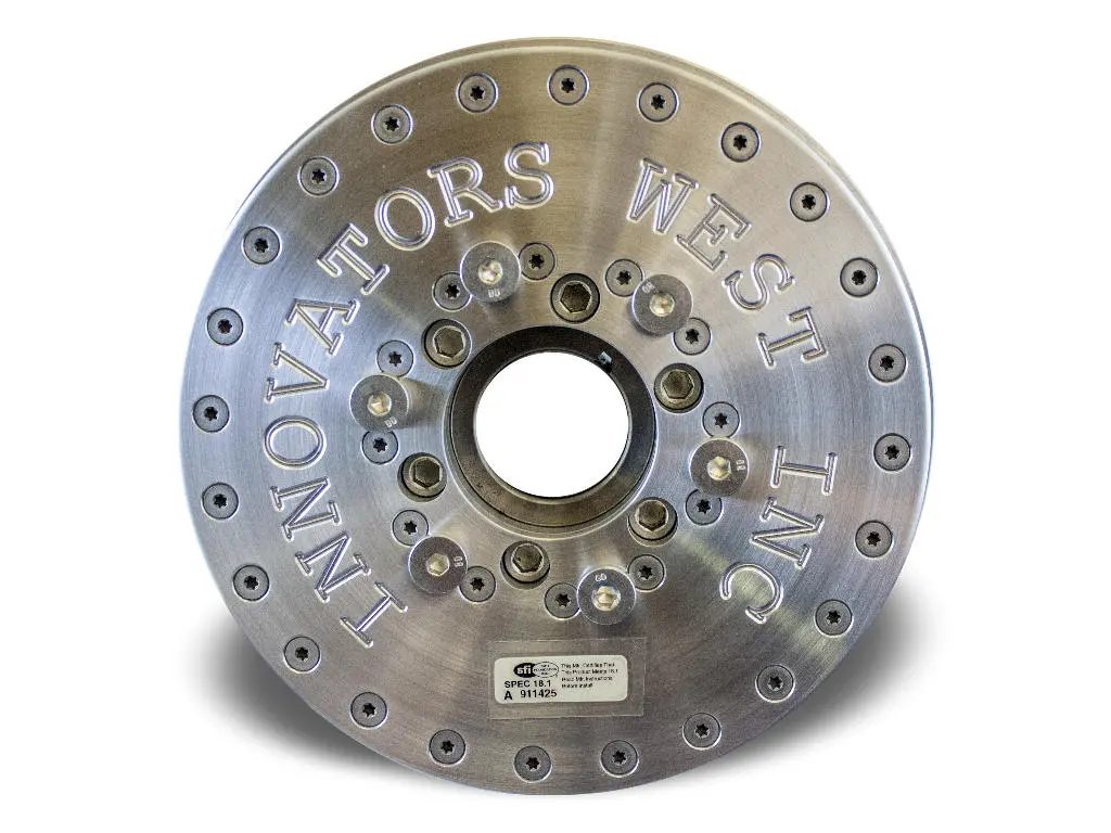 Innovators West: Damper For 2014 - Up Corvette Gen 5 Lt1 Dry Sump Engines - 8 Rib Standard Diameter 2