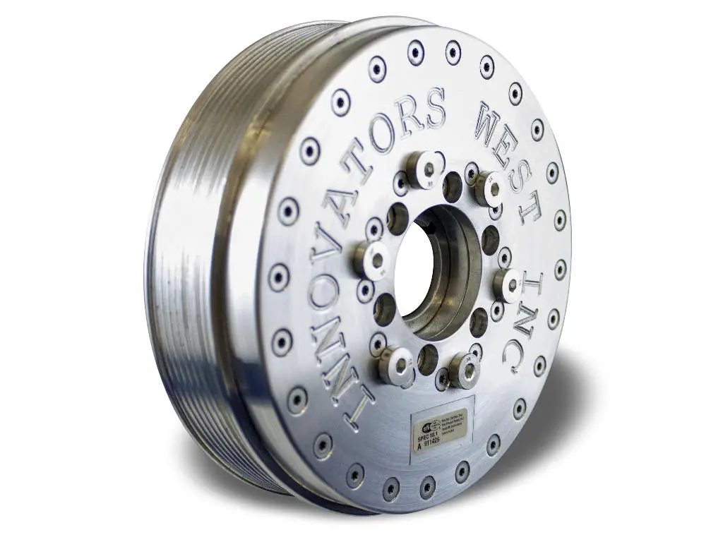 Innovators West: Damper For 2014 - Up Corvette Gen 5 Lt1 Dry Sump Engines - 8 Rib Standard Diameter 1