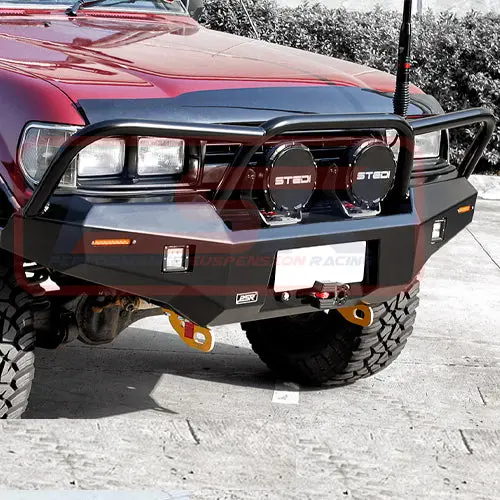 Toyota Landcruiser 80 Series Ambush Triple Hoop Bullbar 1