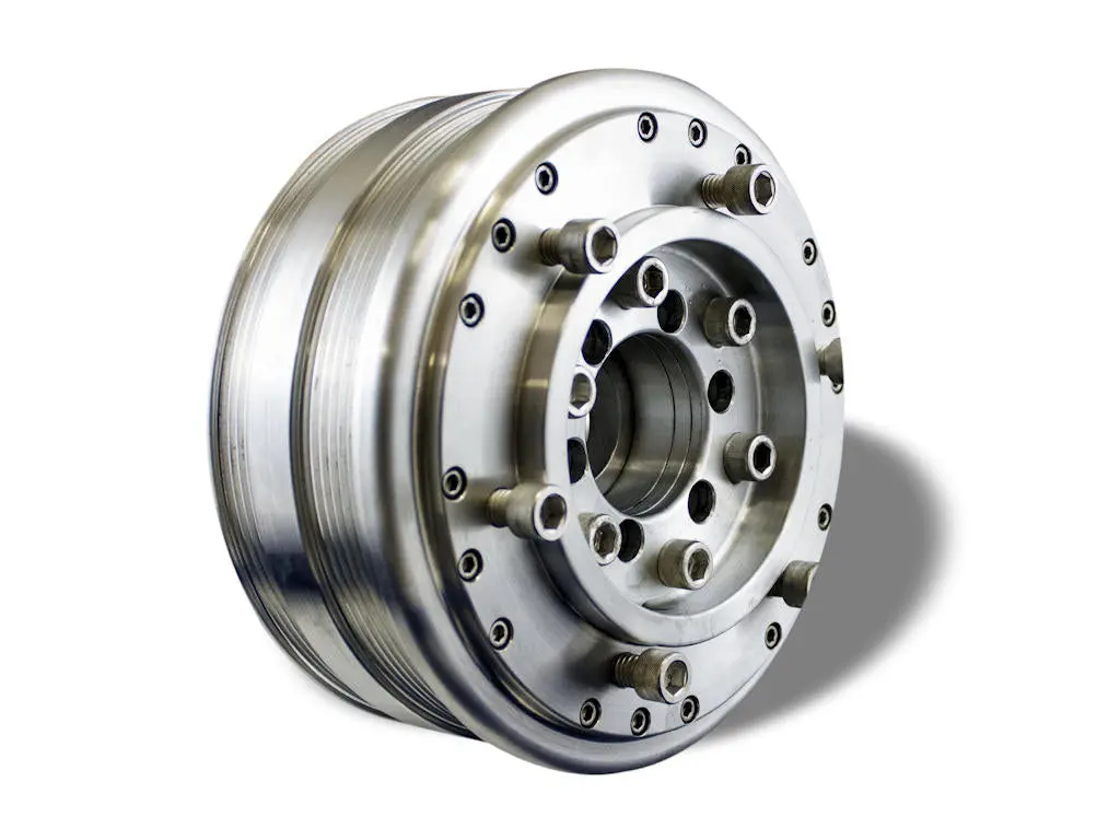 Innovators West: 2009-2015 Gen 2 Cadillac Cts-V & 2012-2015 Zl1 Camaro 8-Rib Harmonic Damper For Metco Interchangeable Pulleys 1