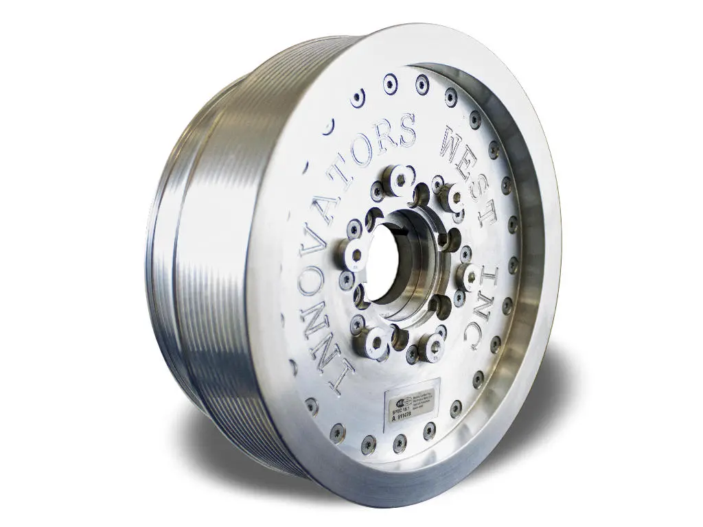 Innovators West: Lsx 12-Rib Harmonic Balancer For Ls7 Corvette - 10% Overdrive 1