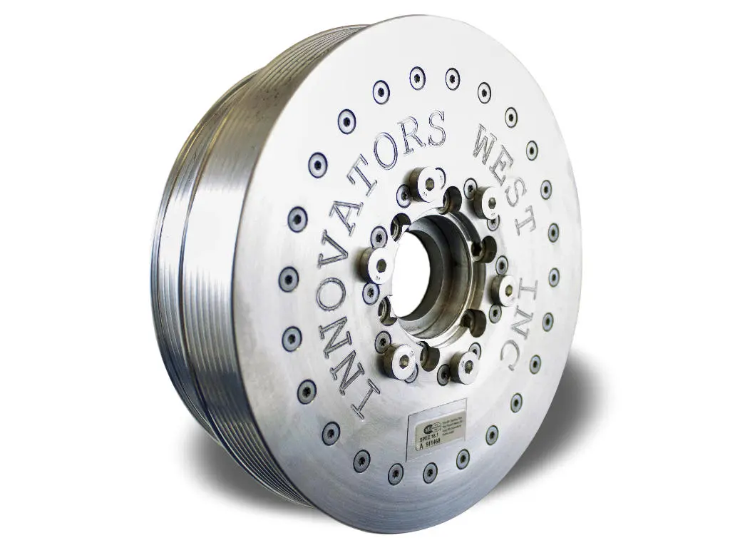 Innovators West: Lsx 8-Rib Harmonic Balancer For Ls7 Corvette - 10% Overdrive 1