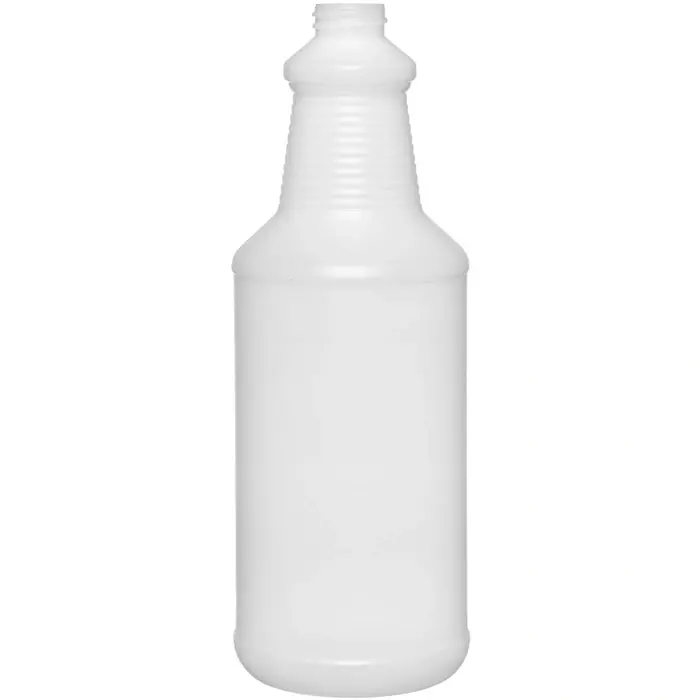 Empty Spray Bottle -32 Oz. Hdpe Carafe Bottle – Ribbed Grip Neck 1