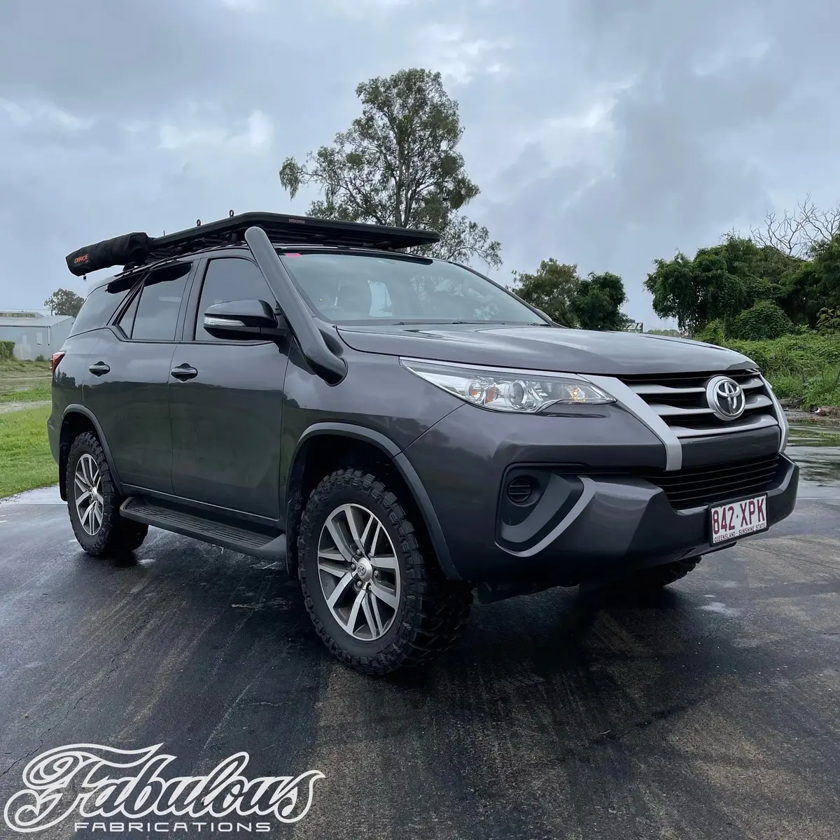 Toyota Fortuner Stainless Snorkel 1