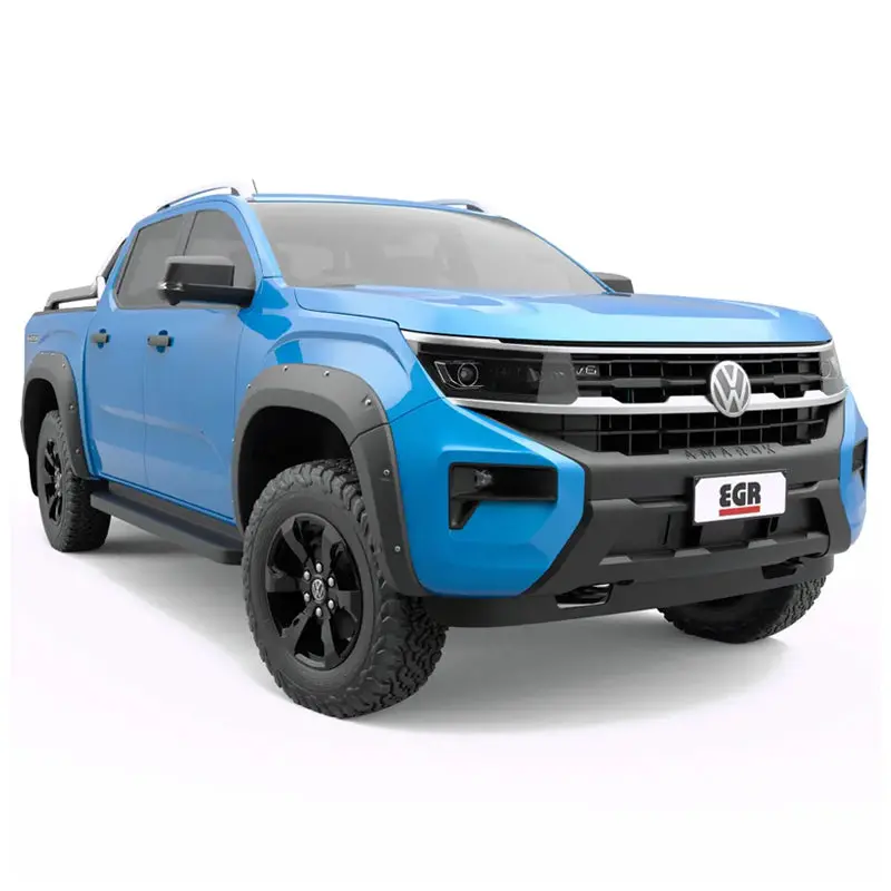 Amarok 05/2023 + Flares Egr Full Set Pocket Style Ultra Matte Black 1