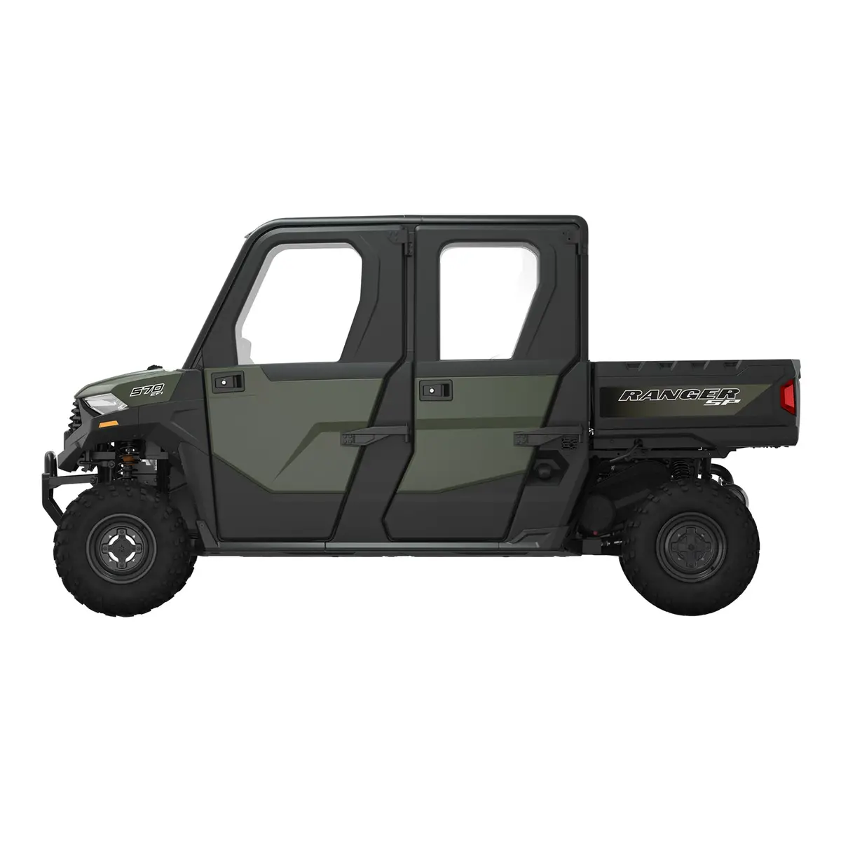 Rear Exterior Door Accent Panel, Sagebrush Green- Rear 2
