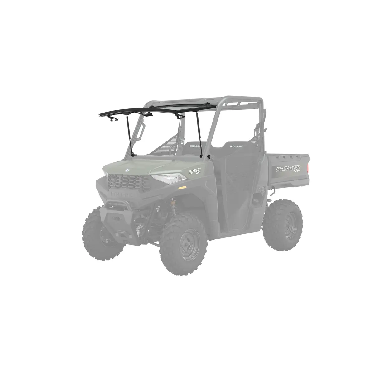Lock & Ride Full Glass Windshield - Clear 1