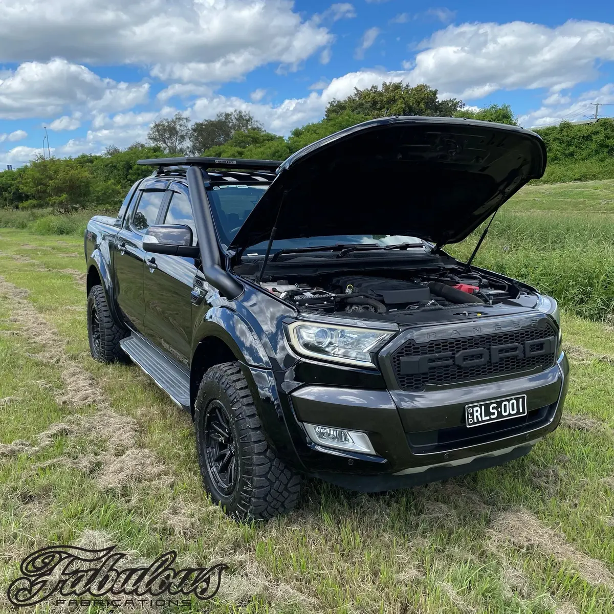 Ford Ranger Px1/2/3 3.2L Stainless Snorkel And Alloy Airbox Kit 1