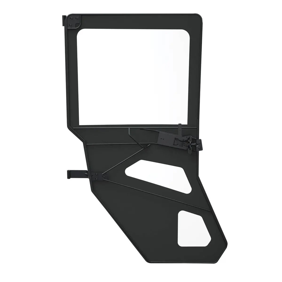 Zip Window Doors - Rear - Canvas - Black 1