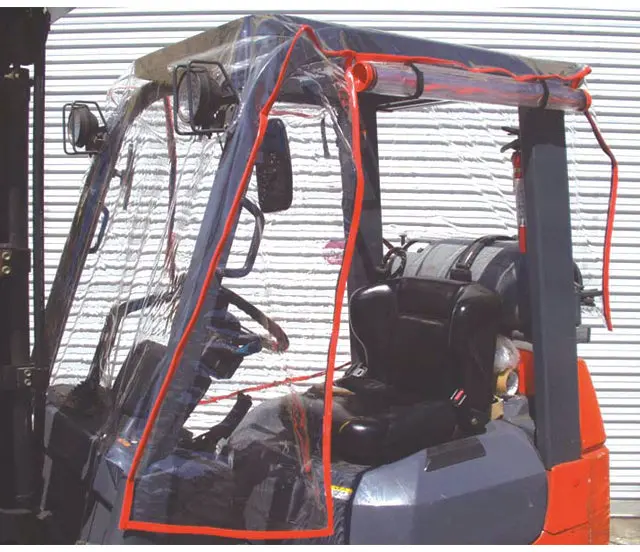 Atrium Full Forklift Enclosure Covers 1