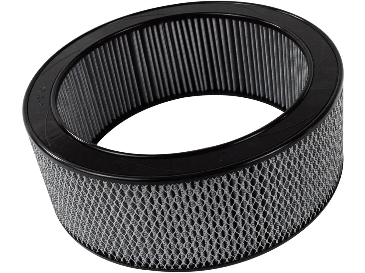 Afe: Round Racing Air Filter W/Pro Dry S Filter Media 14 Od X 11 Id X 5 H In E/M 1