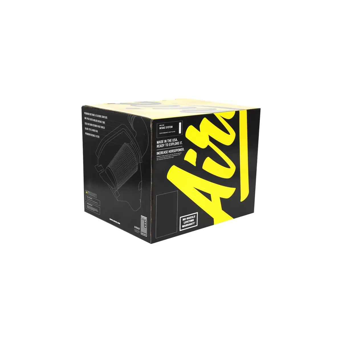 255-230 Airaid Performance Air Intake System 2008-13 Chevrolet Corvette C6, V8-6.2L F/I 2