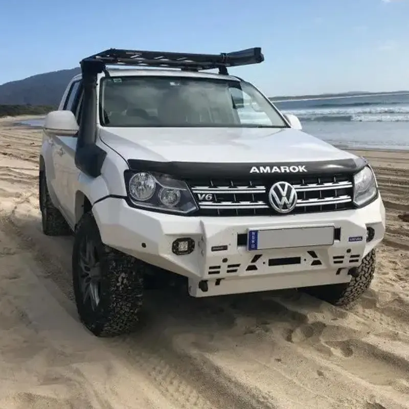 Rival 4X4 Front Bull Bar Bumper Vw Amarok 4Cyl & V6 2011+ Alloy 1