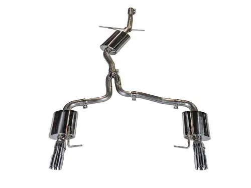 Awe: 2009-2020 Audi 8.5 A4 Allroad - Touring Edition Exhaust Dual Outlet Diamond Black Tips 1