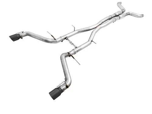 Awe: 2016-19 Chevrolet Camaro Ss 6.2L - Track Edition Catback Exhaust Non-Resonated (Chrome Silver Tips Dual Outlet) 1